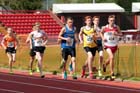 Under-17s 3000 metres at the North Eastern Champs, Gateshead.